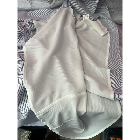 Rokoko Sun Dress Women's Blue Pinstriped Lined Size Small NWT - Picture 5 of 6